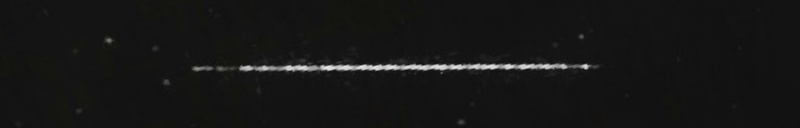 Unprocessed fireball image