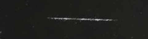 Unprocessed fireball image