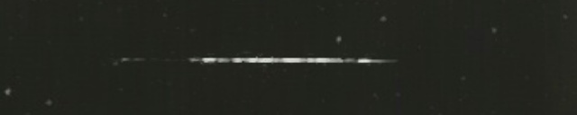 Unprocessed fireball image