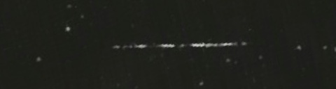 Unprocessed fireball image