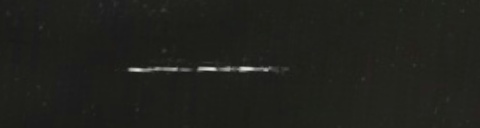 Unprocessed fireball image