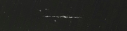 Unprocessed fireball image