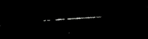 Processed fireball image