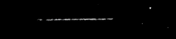 Processed fireball image