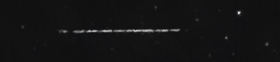 Unprocessed fireball image