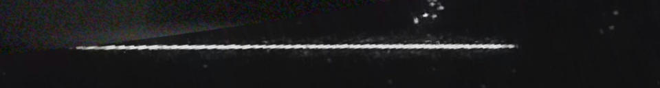 Unprocessed fireball image