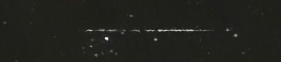 Unprocessed fireball image