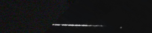 Unprocessed fireball image