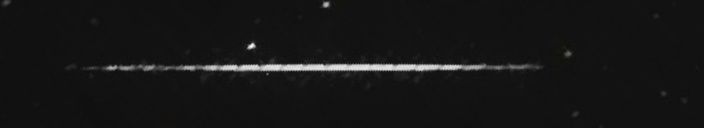 Unprocessed fireball image