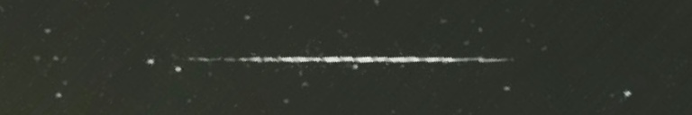 Unprocessed fireball image