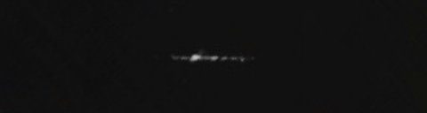 Unprocessed fireball image