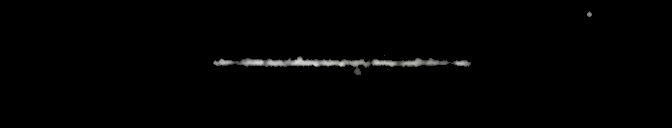 Processed fireball image