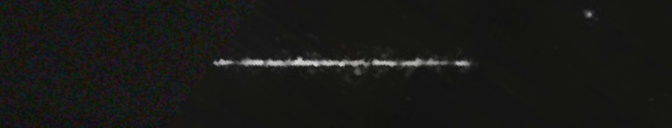 Unprocessed fireball image