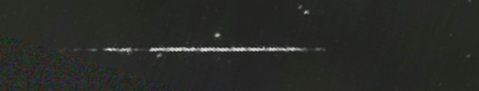 Unprocessed fireball image