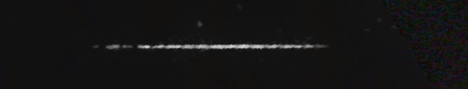 Unprocessed fireball image