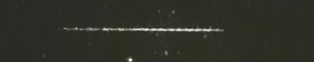 Unprocessed fireball image