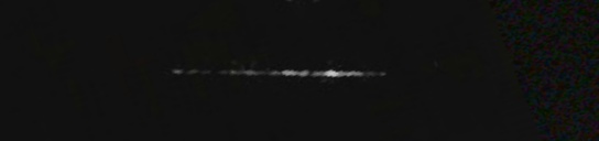 Unprocessed fireball image