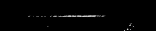 Processed fireball image