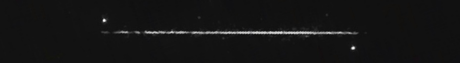 Unprocessed fireball image