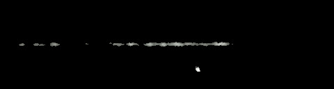 Processed fireball image