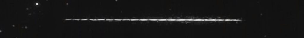 Unprocessed fireball image