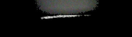 Processed fireball image