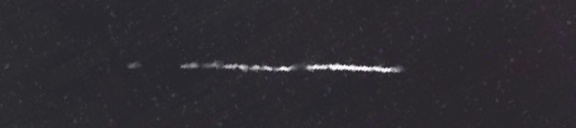 Unprocessed fireball image