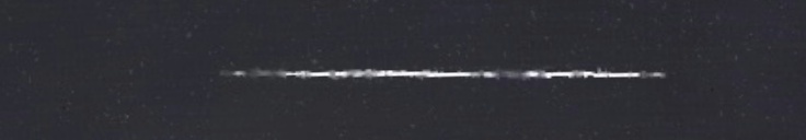 Unprocessed fireball image