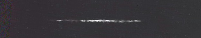 Unprocessed fireball image