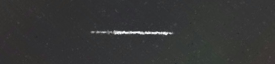 Unprocessed fireball image