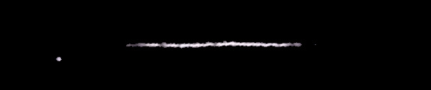 Processed fireball image