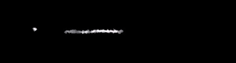 Processed fireball image