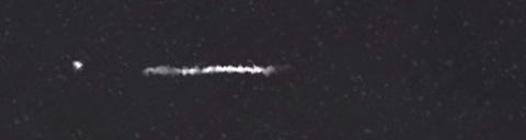 Unprocessed fireball image