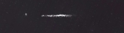 Unprocessed fireball image