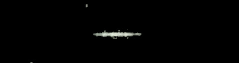 Processed fireball image