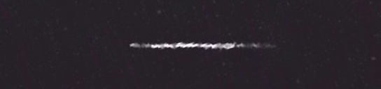 Unprocessed fireball image