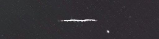 Unprocessed fireball image