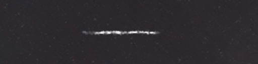 Unprocessed fireball image