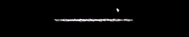 Processed fireball image