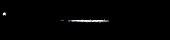 Processed fireball image