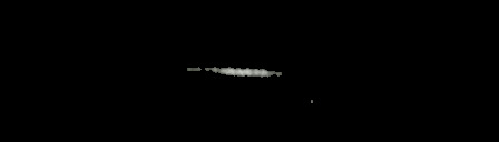 Processed fireball image