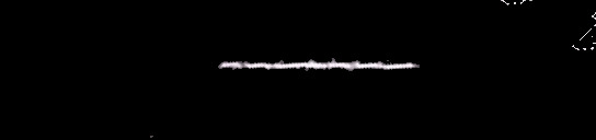 Processed fireball image