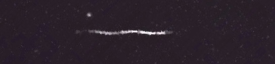 Unprocessed fireball image