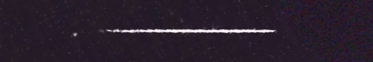 Unprocessed fireball image