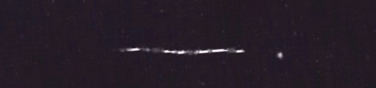 Unprocessed fireball image