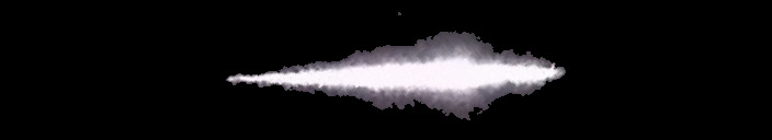 Processed fireball image