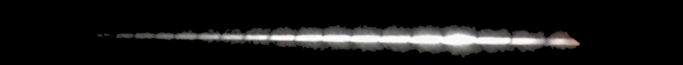 Processed fireball image