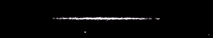 Processed fireball image