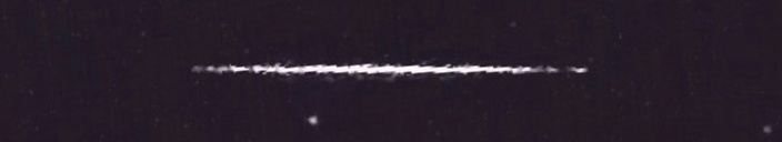 Unprocessed fireball image