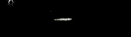 Processed fireball image